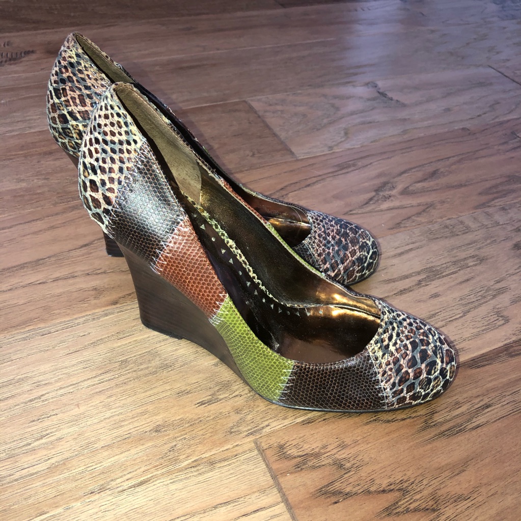 Cute Patchwork Wedges